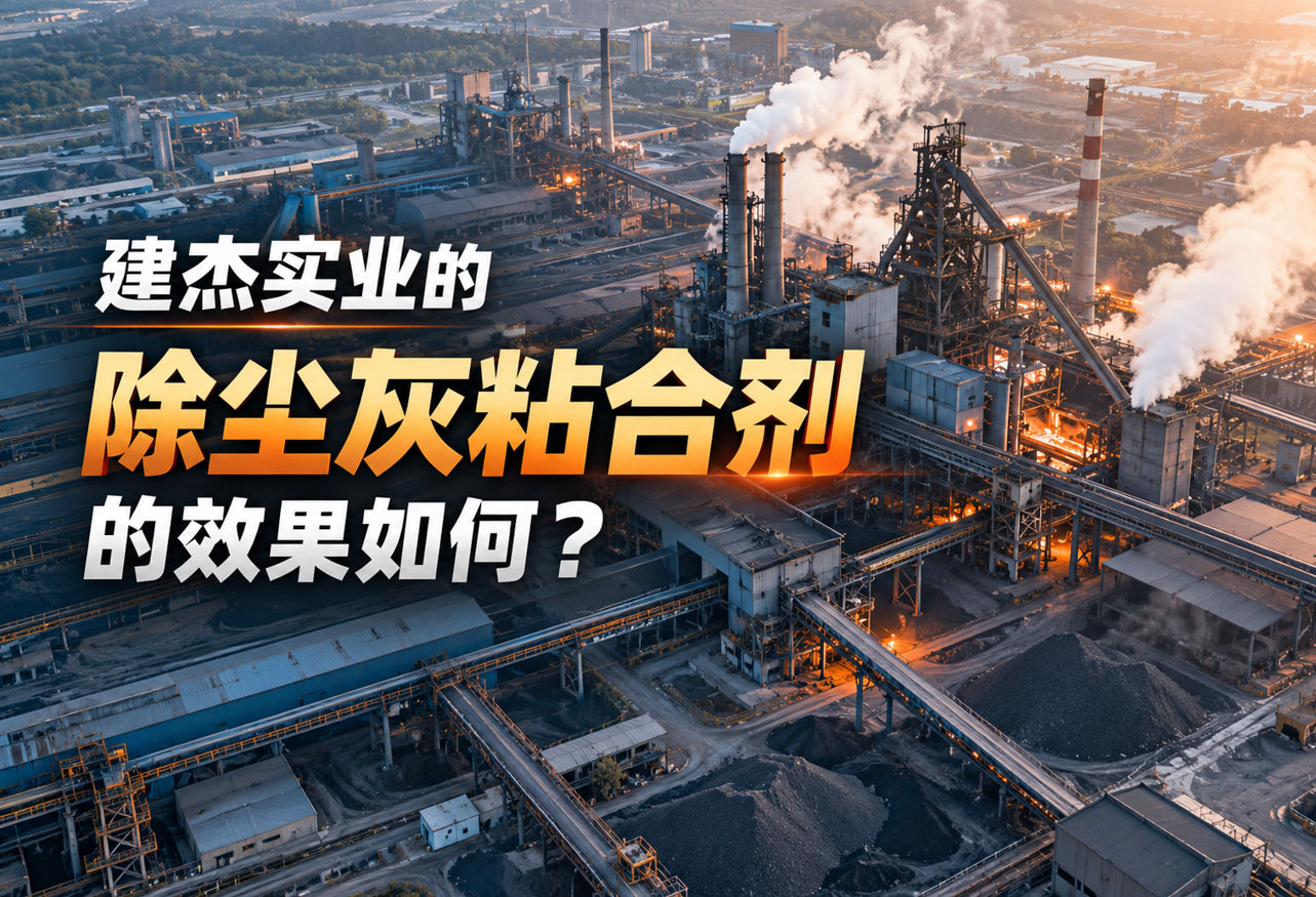 建杰实业的除尘灰粘合剂的效果如何？